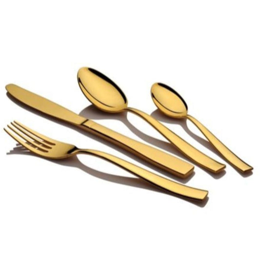 Solar Dessert Spoon 6 Pcs Set (Fork,Knife,Tea Spoon,Spoon)FNS