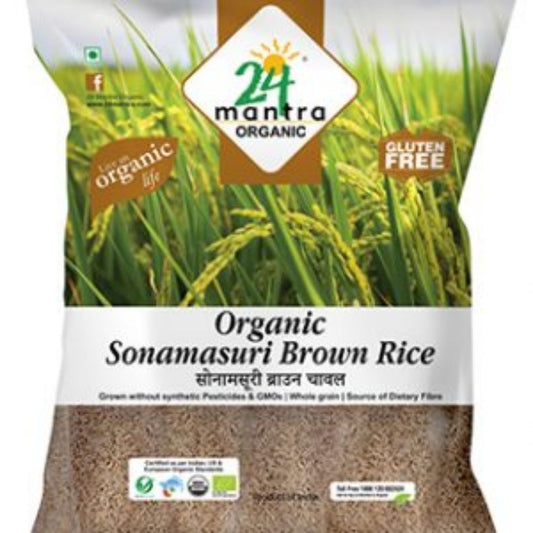 Sonamasuri Brown Rice 24 Mantra Organic