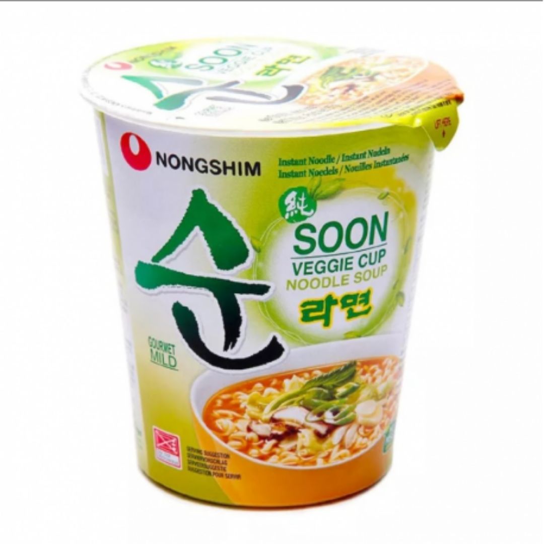 Soon Veggie Ramyun Noodle Cup 67g Nongshim