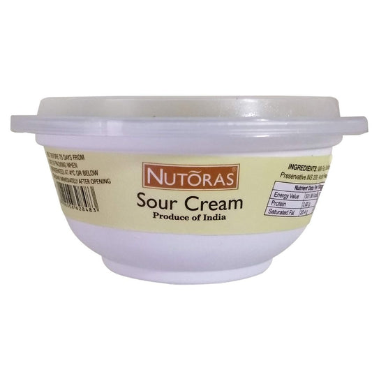 Sour Cream 250 Gms Nutoras