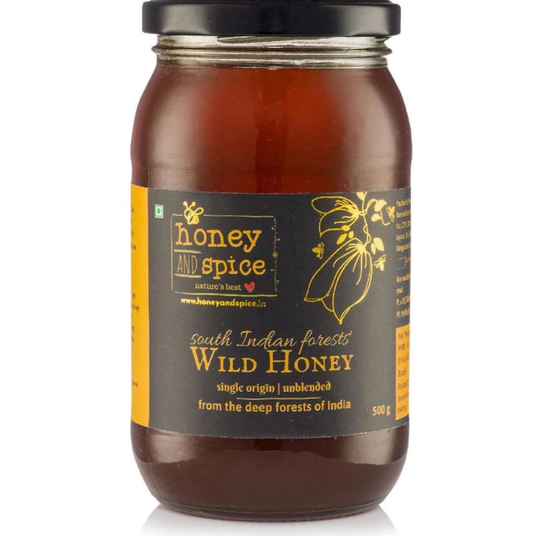 South Indian Wild Honey 500g Honey & Spice