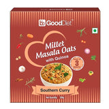 Southern Curry Millet Masala Oats With Quinoa 200g Good Diet