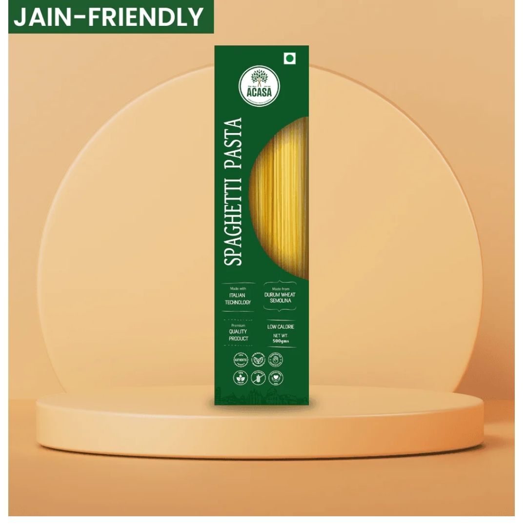 Spaghetti Pasta (Jain Friendly) 500g Acasa