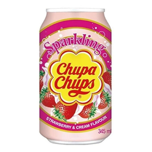 Sparkling Strawberry Cream 345 Ml Chupa Chups