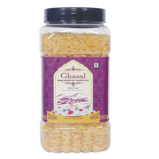 Special Indian Golden Sella Basmati Rice 1kg Ghazal