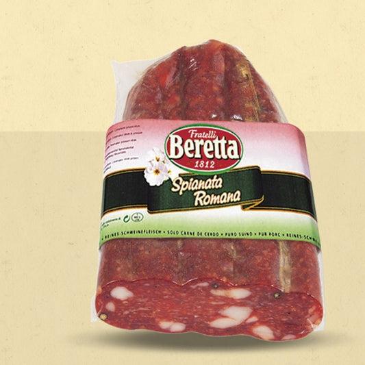 Spianata Spicy Salami Half Vacuum-Packed Fratelli Beretta (2)