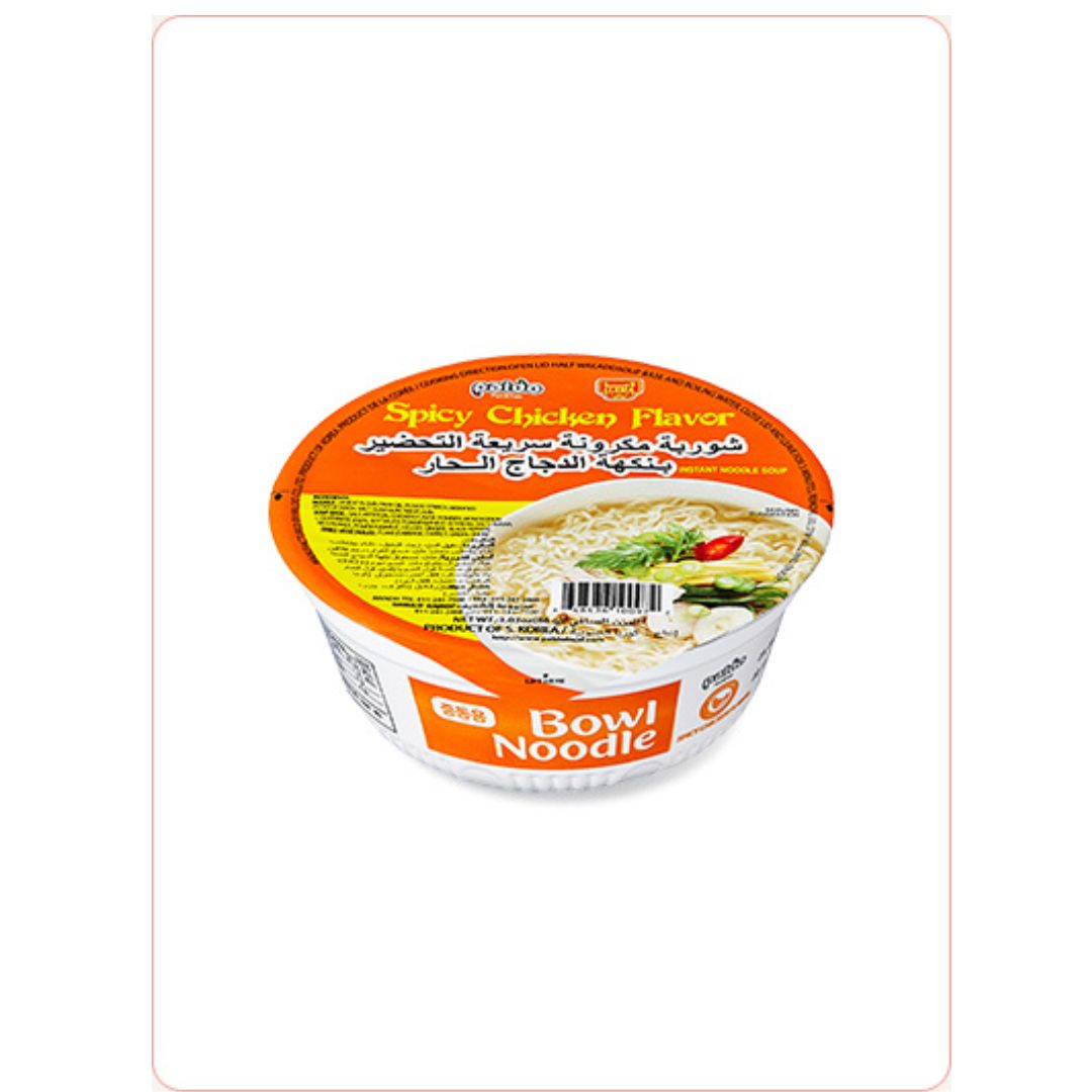 Spicy Chicken Flavour Bowl Instant Noodles 86g Paldo