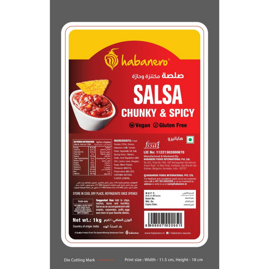 Spicy Salsa 1 Kg Habanero