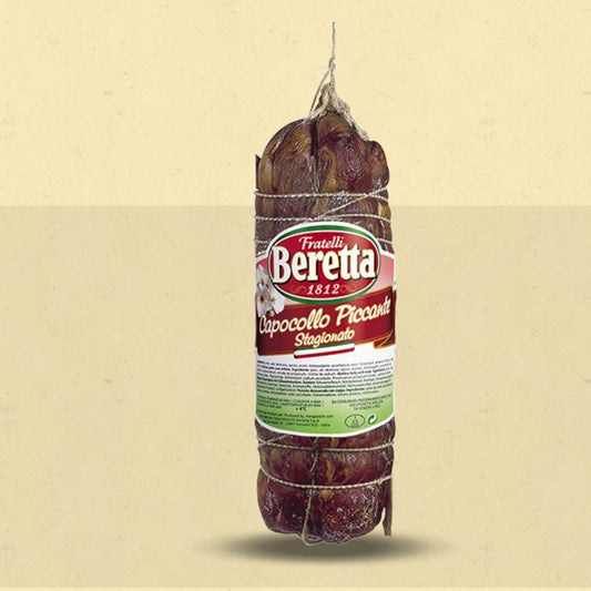 Spicy aged Capocollo Fratelli Beretta