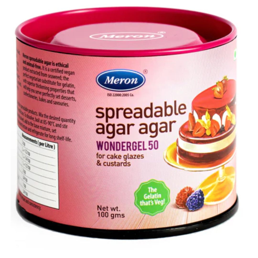 Spreadable Agar Agar - Wonder Gel 50 - 100 gm  Meron