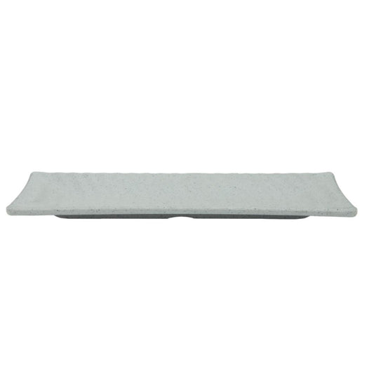 Square Plate 14″ Mud Grey