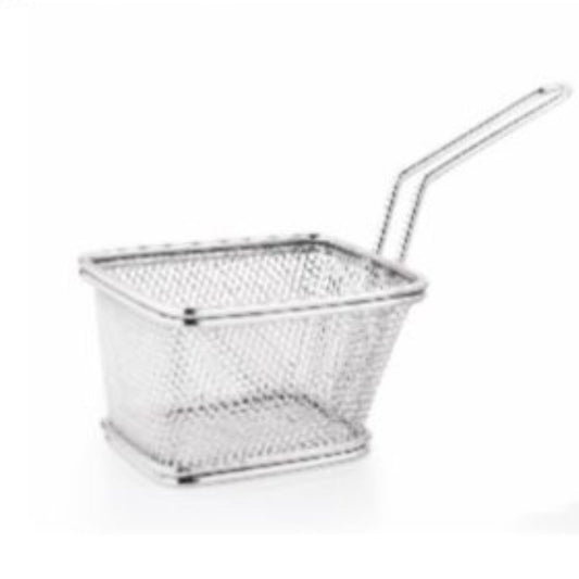 Square Serving Fryer Basket 10x8x7.3 Cm