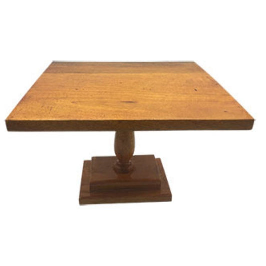 Square Wooden Cake Stand