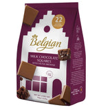 Squares Milk Salted Brownie 176g The Belgian