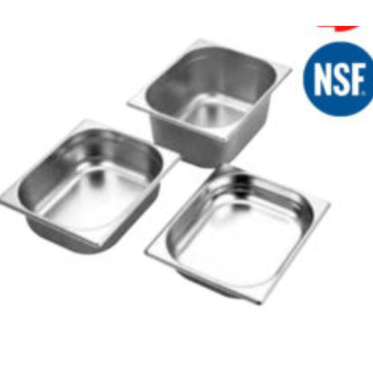 Stainless Steel 304 GN Pan 1_2 NSF Approved (325mm x 265mm) Cambro