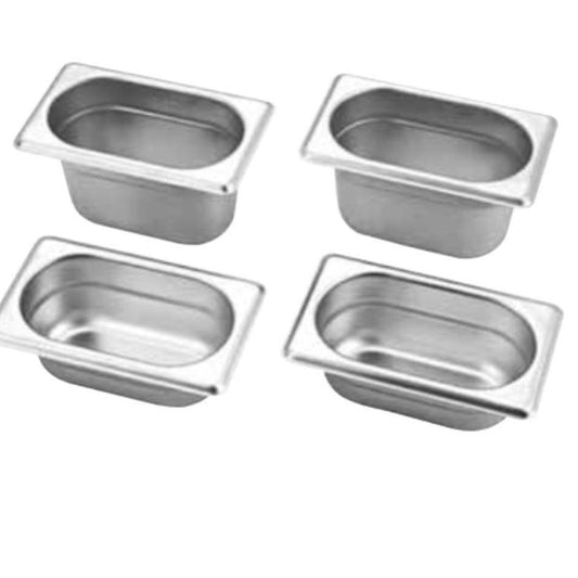 Stainless Steel GN Pan 1_9 (176mm x 108mm)