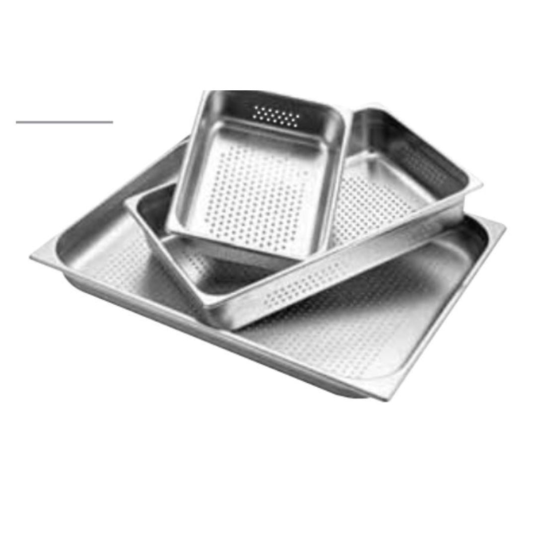 Stainless Steel Perforated GN Pan 1_1 (530mm x 325mm)