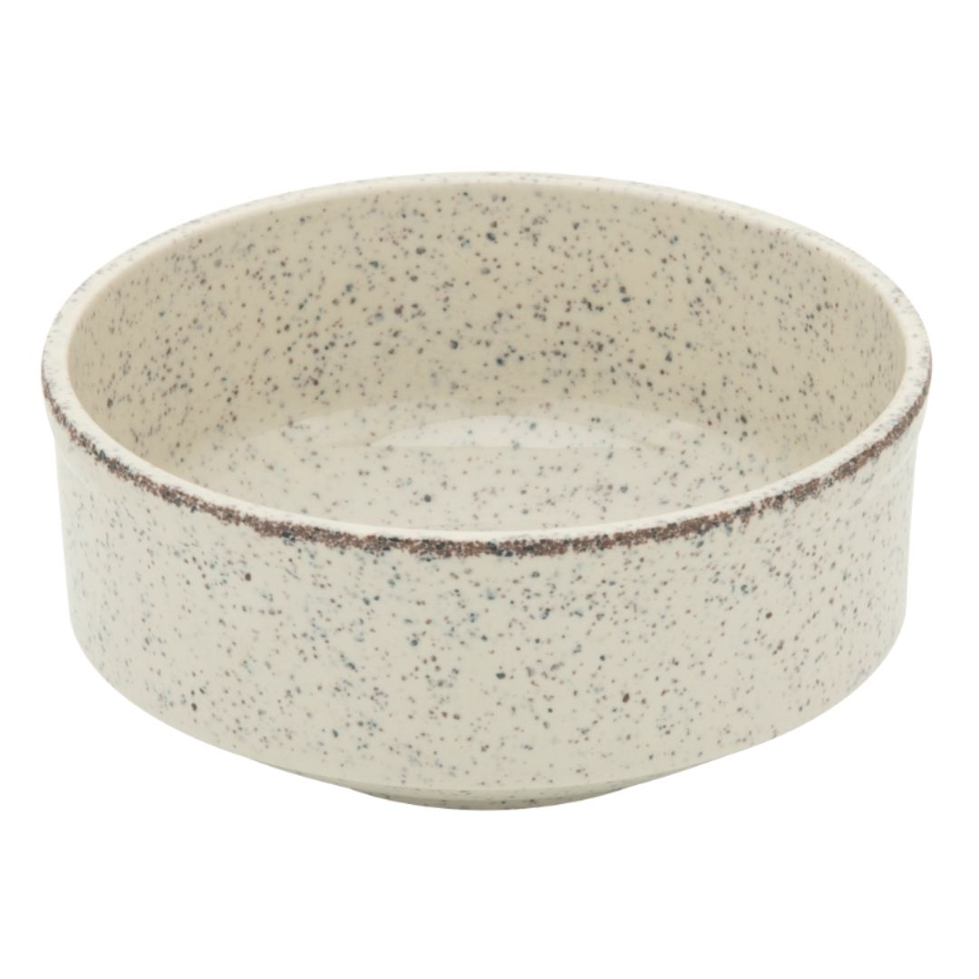 Straight Soup Bowl 11 cm Speckle Beige