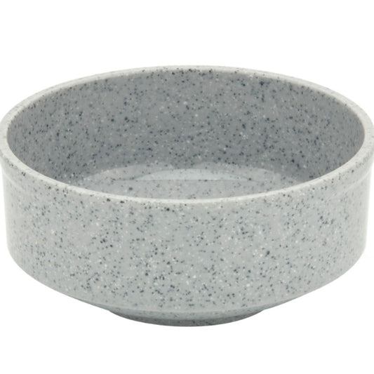 Straight Soup Bowl 11 cm Speckle Grey