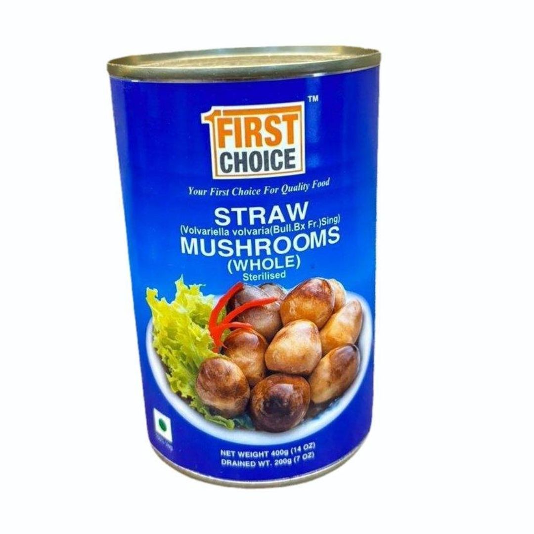 Straw Mushroom 400g First Choice