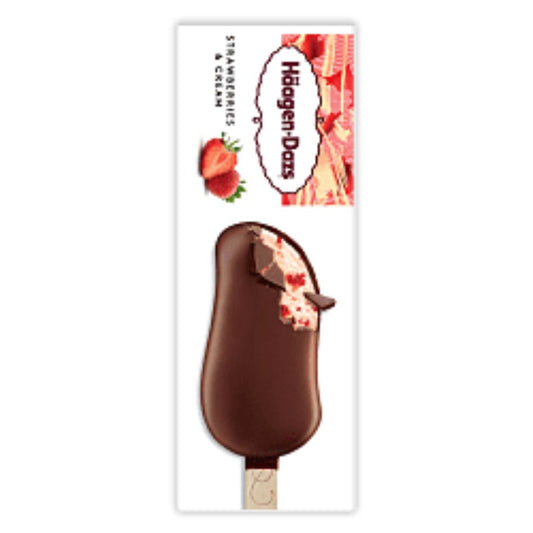 Strawberries and Cream Stickbar Häagen-Dazs