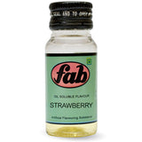 Strawberry - Fab Oil Soluble Flavours 30ml Fab