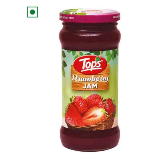 Strawberry Jam 475g Tops