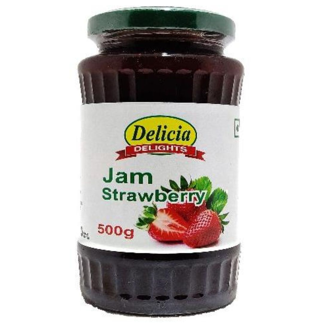 Strawberry Jam 500g Delicia Delights