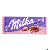 Strawberry Milk Chocolate Bar 100gm Milka