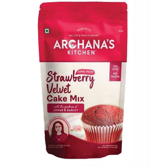 Strawberry Velvet Cake Mix Archana's Kitchen