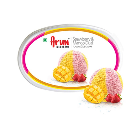 Strawberry & mango  Arun Ice Cream