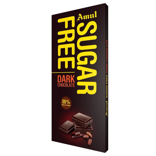 Sugar Free Dark Chocolate 150g Amul