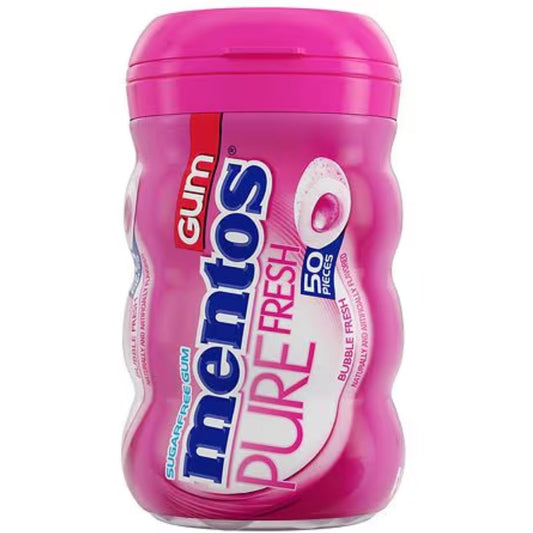 Sugar Free Pure Fresh Chewing Gum Bubble 87.5gm Mentos