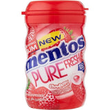 Sugar Free Pure Fresh Chewing Gum Strawberry 87.5gm Mentos