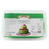 Sugar Paste Fondant Green, 1 KG Vizyon