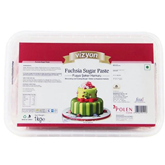 Sugar Paste Fuchsia 1 kg Vizyon