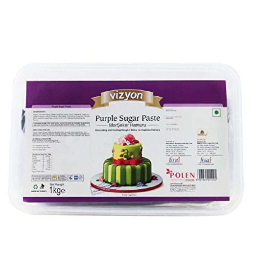 Sugar Paste Purple 1 kg Vizyon