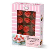 Sugar Roses Cupcake Decoration Coral 120 gms Confect