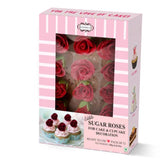 Sugar Roses Cupcake Decoration Magenta 120 gms Confect