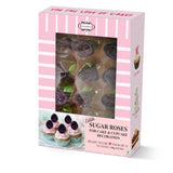 Sugar Roses Cupcake Decoration Purple 120 gms Confect