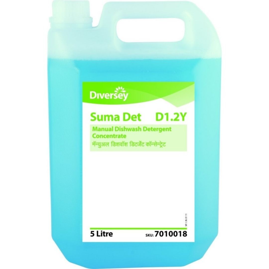 Suma Det D1.2Y - Manual Dish Wash Detergent Concentrate Diversey