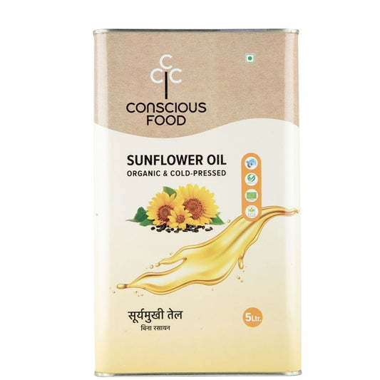 Sunflower Oil 5ltr Conscious Food