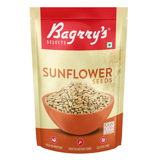 Sunflower Seeds - 100% Vegan, Gluten Free Bagrry's