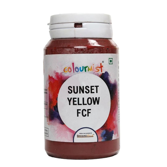 Sunset Yellow Basic Food Colour, 75Gm Colourmist