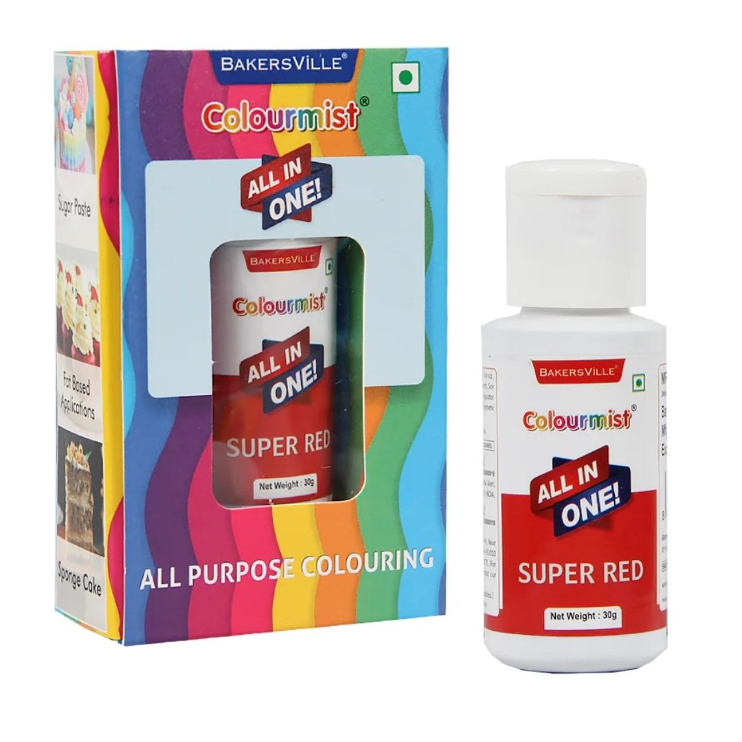 Super Red All In One Food Colour 30g Colourmist