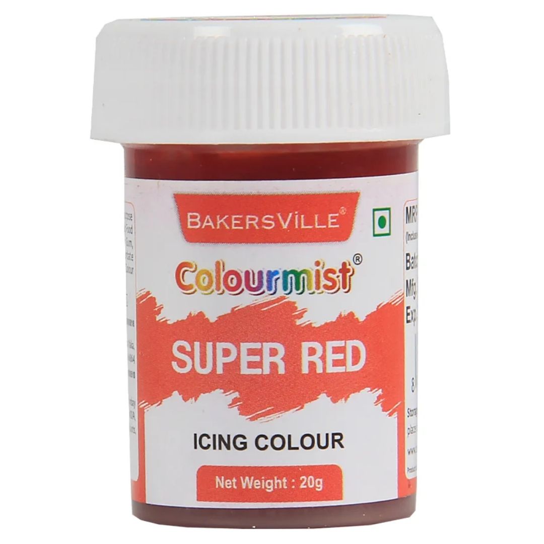 Super Red Edible Icing Color 20g Colourmist