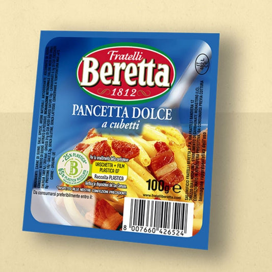 Sweet Bacon Cubes 100g Fratelli Beretta