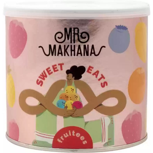 Sweet Eats Fruitees Jar  75 gm  Mr. Makhana