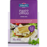 Swiss Cheese Slice 150g  Emborg