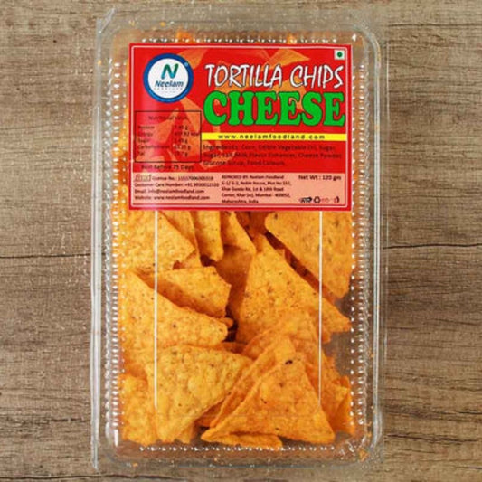 TORTILLA CHIPS CHEESE 120 GM NEELAM